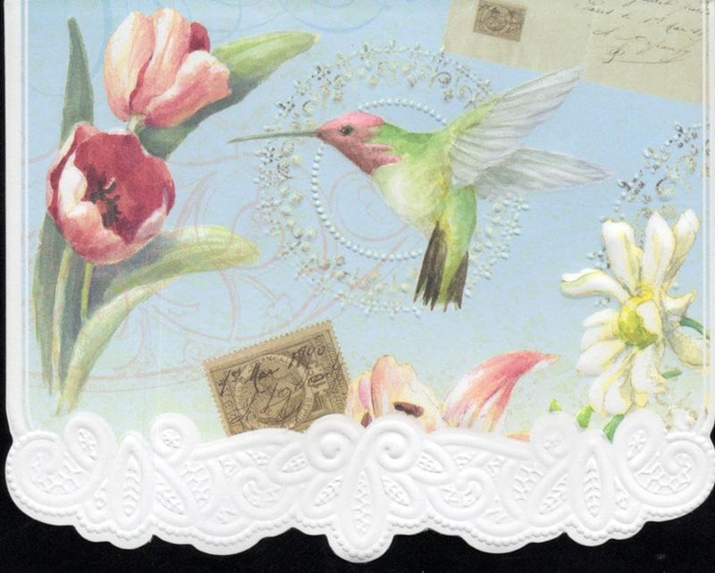 Poster Foundry Set of 3 - Floral Delights Portfolio Boxed Note Cards by Carol Wilson. 10 embossed 4x5 Die-Cut Notecards and Matching Envelopes in Decorative Gift Box with Magnetic Flap. NCP2501 - Image 2